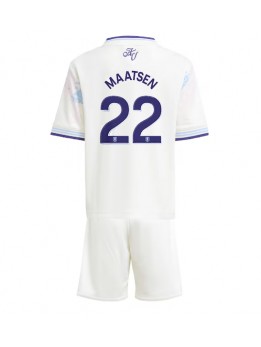 Aston Villa Ian Maatsen #22 Replika Tredje Kläder Barn 2025-26 Kortärmad (+ byxor)